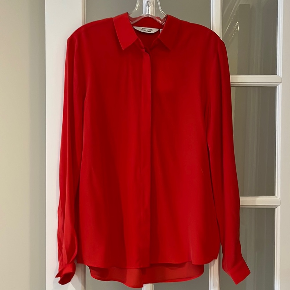 Other Stories 100% silk shirt